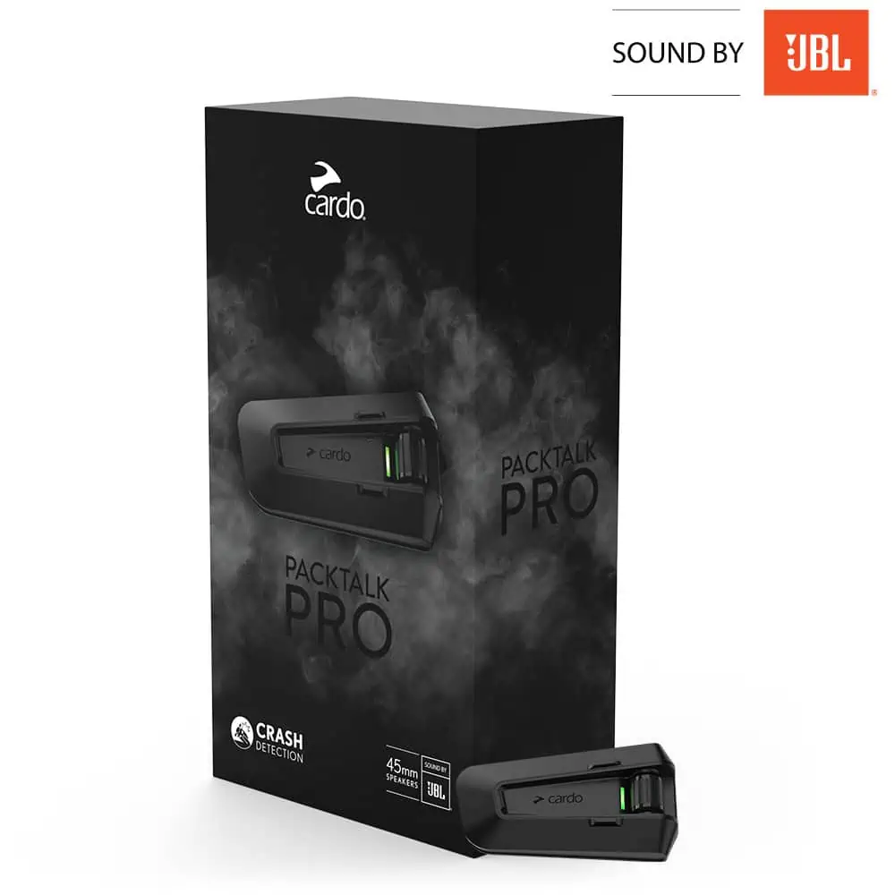 cardo PACKTALK PRO – מערכת תקשורת מתקדמת לרוכבי אופנועים