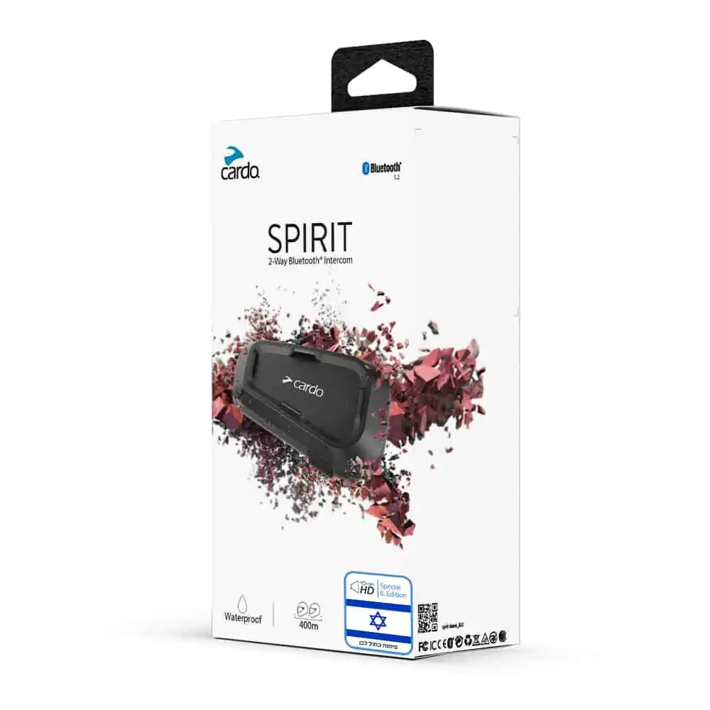 cardo SPIRIT – דיבורית Bluetooth לקסדה במחיר משתלם